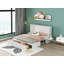 Grand lit plateforme avec rangement bas Fales