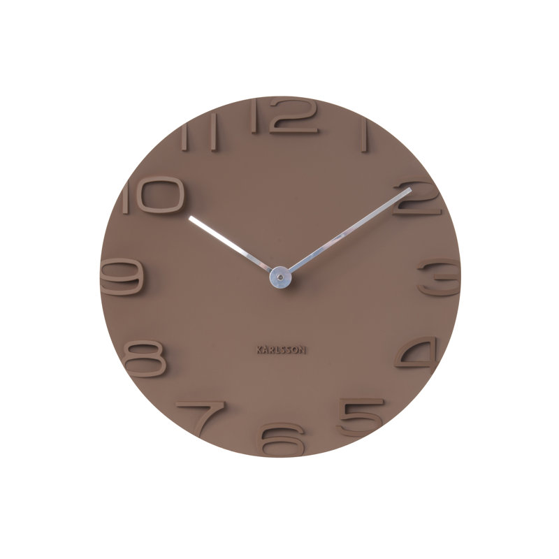 Wall Clock, Brown