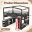 Lit mezzanine avec bureau Benedict-592689862