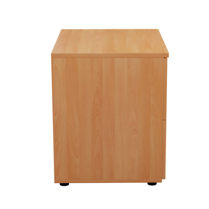 KIS 80cm Wide 2 -Drawer File Cabinet, Beech