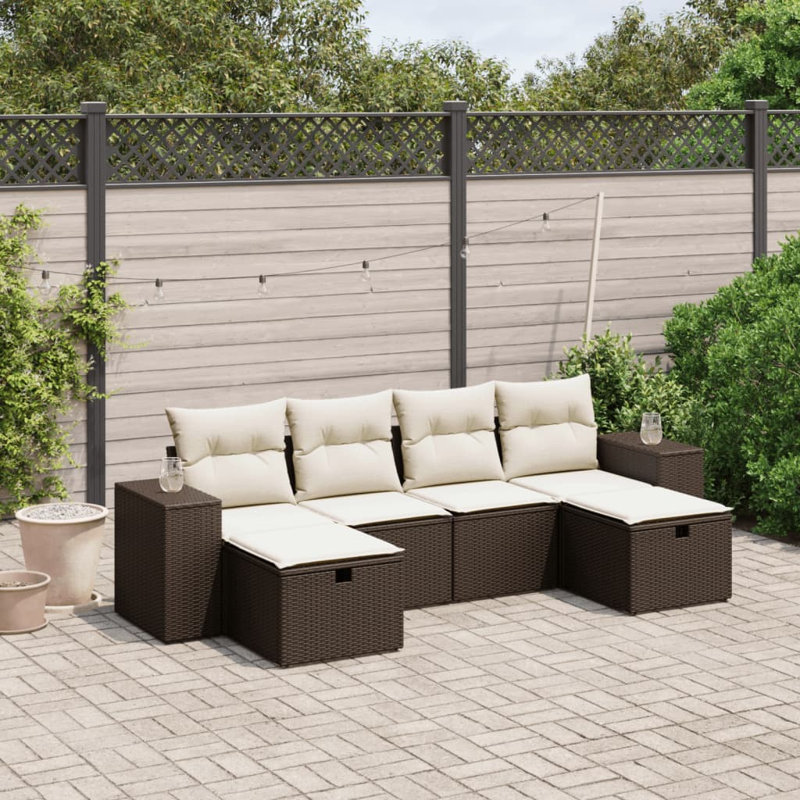 Ensemble de canapé de jardin Vidaxl