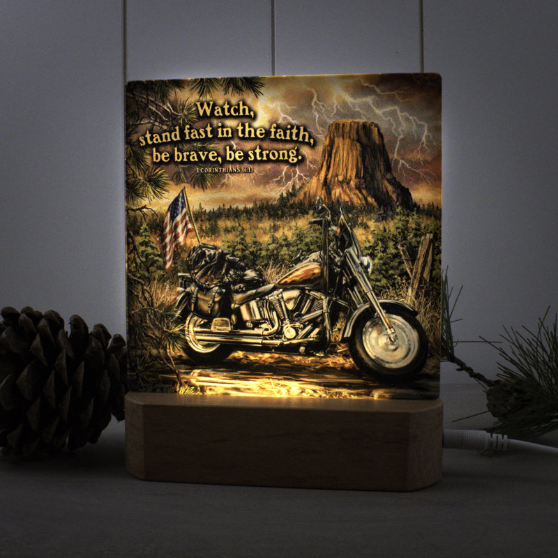 Open Road W/ Scripture Night Light
