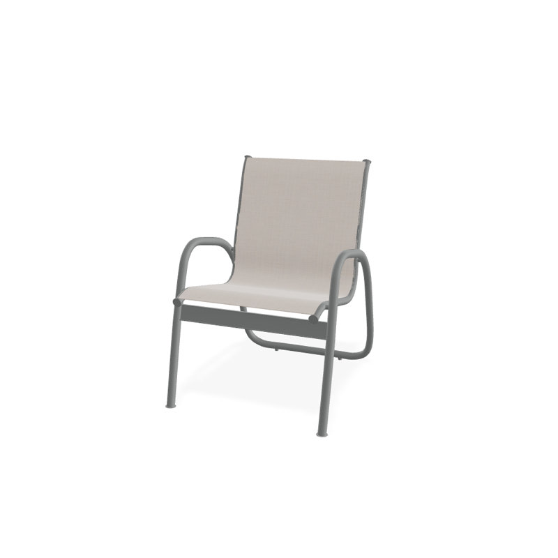 Fauteuil de patio Gardenella, Graphite texturé, Naturel