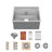 Rivage Basin Undermount Kitchen Workstation Sink-121723641-121723644