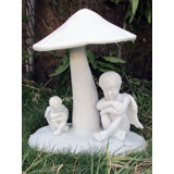  Two Cherubs Under Toadstool