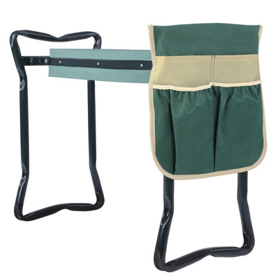Garden Kneeler And Seat, Multifunctional Garden Kneeling Bench,1 Tool Bags