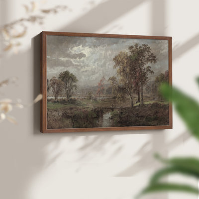 Paysages rétro-CCLxx - reproduction encadrée