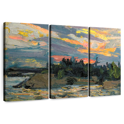 Avery Sunset Canoe Lake