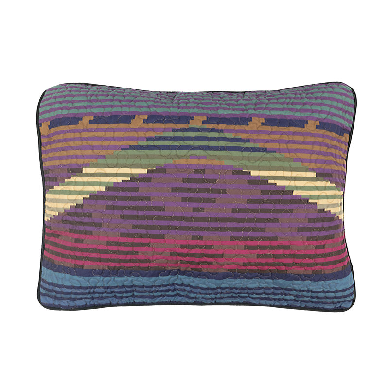 Donna Sharp Colorful Texas Quilted Southwest Standard Sham