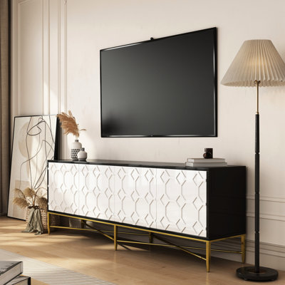 Contemporain noir et blanc, table basse, 2 tiroirs, salon, design élégant à deux tons, plateau de table spacieux, table de rangement pratique blanc noir, deux tiroirs pour les télécommandes de chambre, esthétique des tons