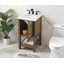 Ensemble de meuble-lavabo simple 19 po Narron-73360042