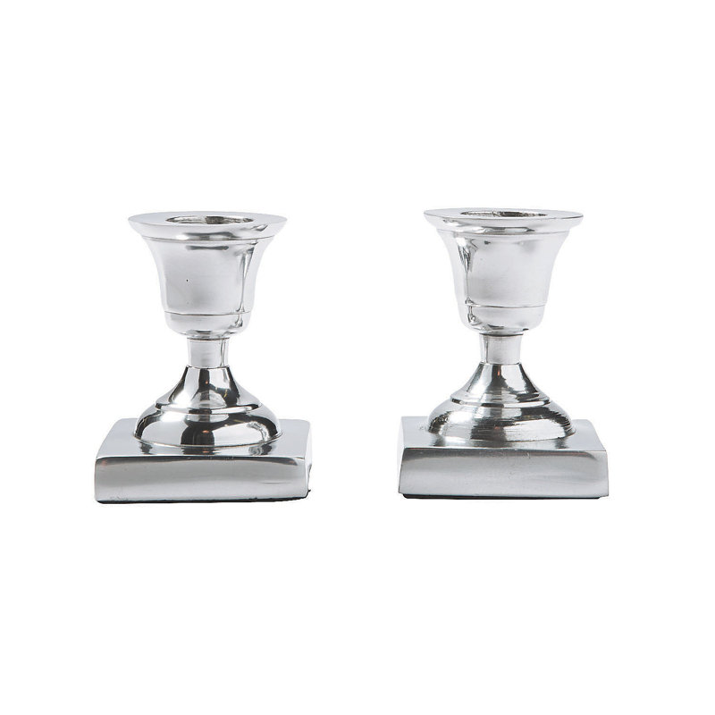 4.1'' H Metal Tabletop Candlestick
