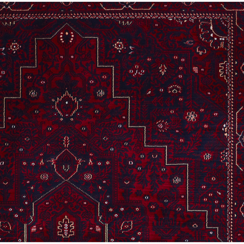 Dubai area rug Machine Woven Rectangle Red, Rectangle 200 x 290cm