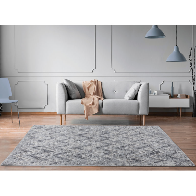 United Weavers Fachini Gemology Onyx Oversize Area Rug 9'10" x 10'6", Gray, Rectangle 9'10" x 13'2"
