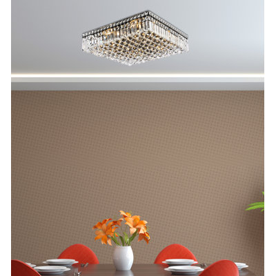 Plafonnier encastré 12 lumières 20 po