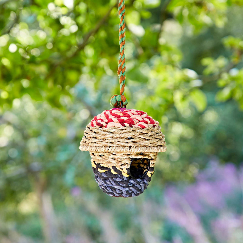 Acorn Recycled Cotton Birdhouse