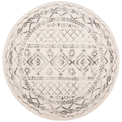 Canis Geometric Ivory/Grey Rug