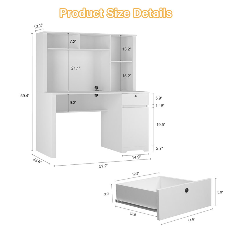 Multifunctional Computer Desk