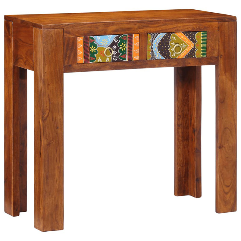 80cm Solid Wood Console Table