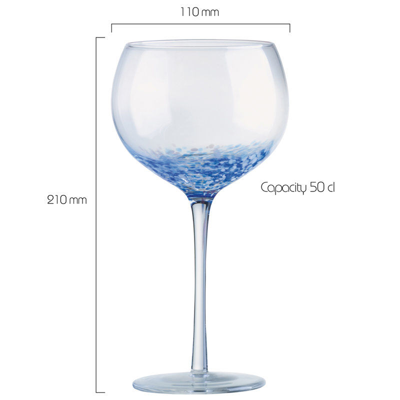 Speckle Gin Glasses
