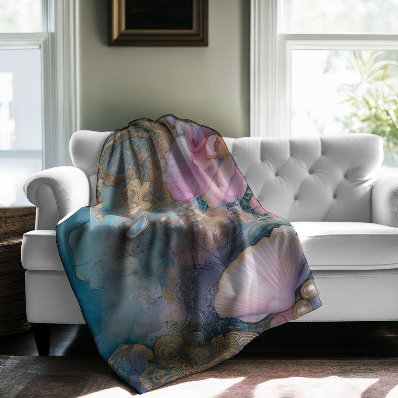 Throw Blanket, 80" L x 60" W