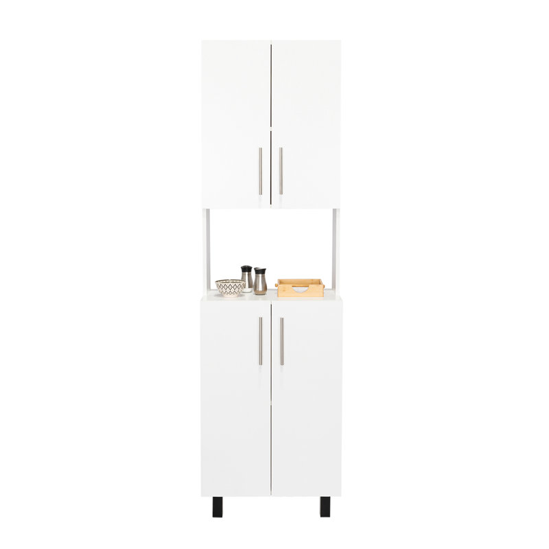 Garde-manger Perry Micro-ondes, blanc