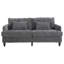 Canapé en chenille Mid Mid Modern