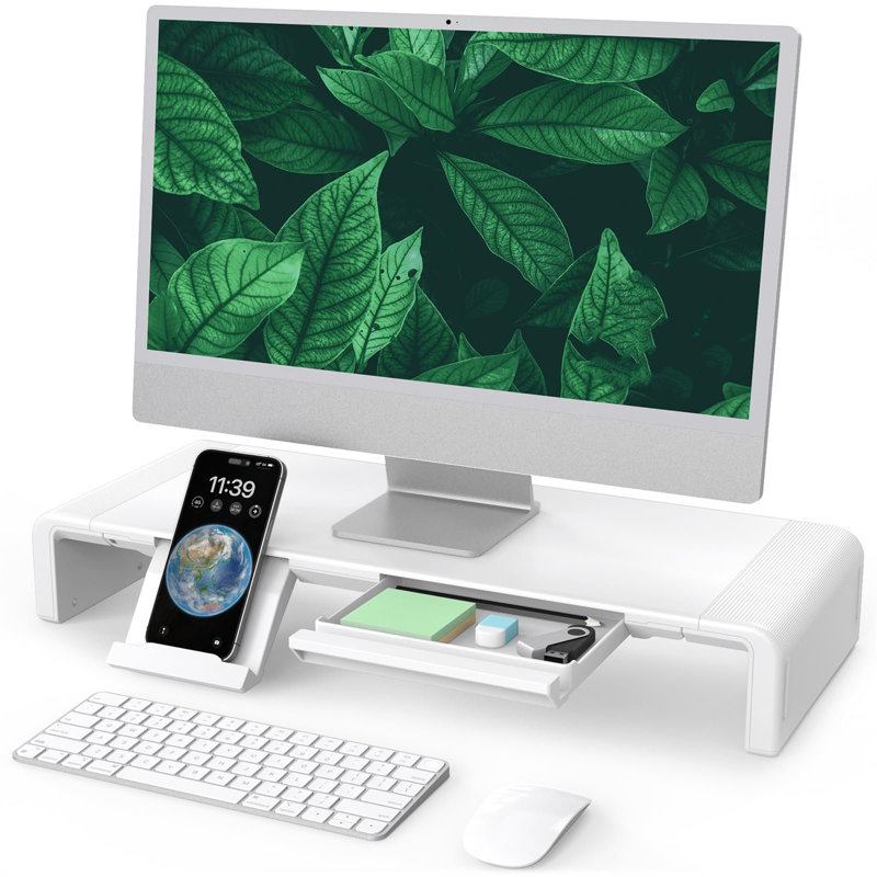 Monitor Stand, White