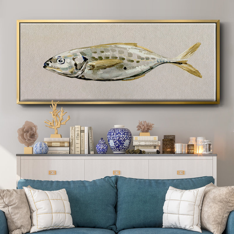 Fresh Fish Study II - toile encadrée