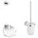 Essentials 3 Piece Bathroom Hardware Set