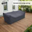 Housse pour canapé de patio large droite Catalonia 83,8