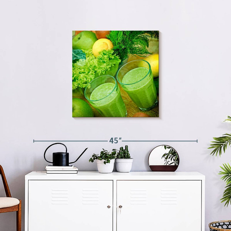 Smoothies verts Yarlin, H 24 po x l 24 po