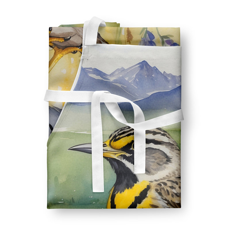 Apron, Wyoming Western Meadowlark