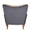 Nieves Velvet Butterfly Chair