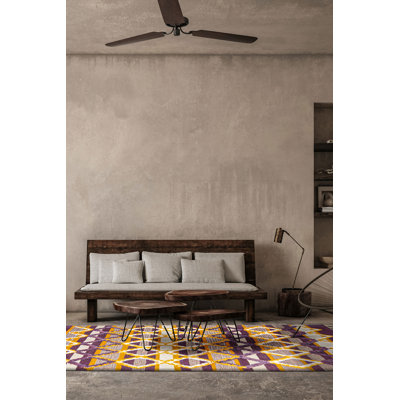 Kilim mauve de Marrakech 2 pi 11 po x 4 pi 11 po