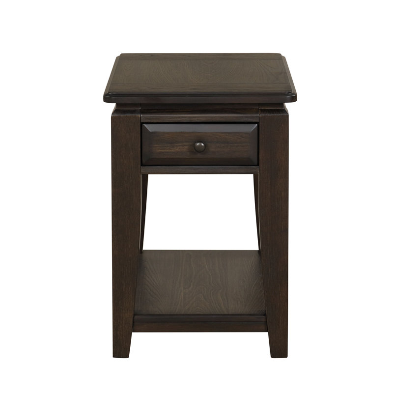 Table de chevet traditionnelle avec rangement
