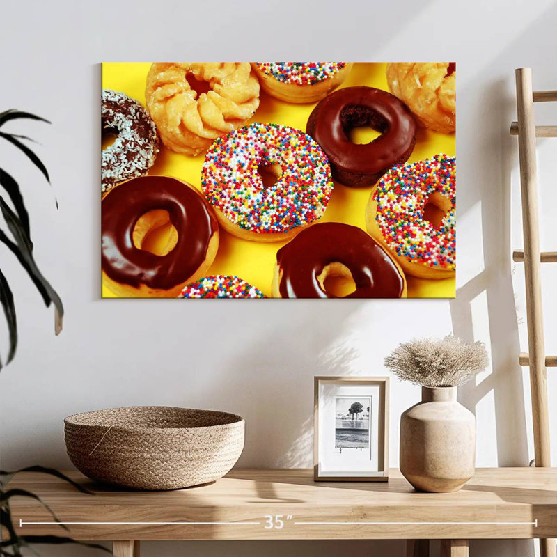 Yarlin Fresh Doughnuts, 24" H x 36" W