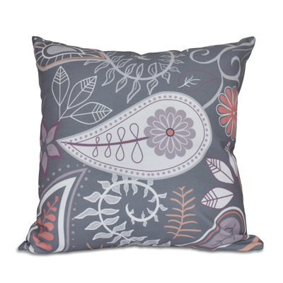 Botanical Blooms Square Pillow Cover and Insert
