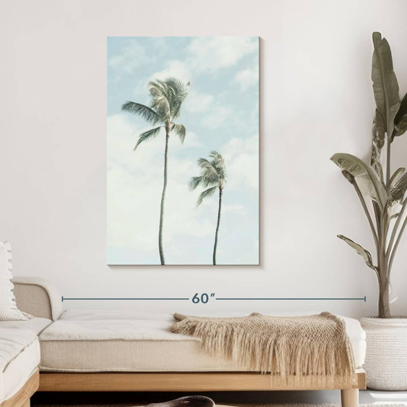 Palm Sway, 45" H x 30" W