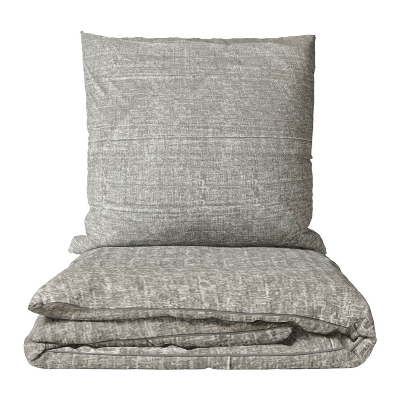 Neuber Double pillow, Grey, 40x40