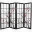 48" Low Cherry Blossom Shoji Room Divider-229223069-229223063