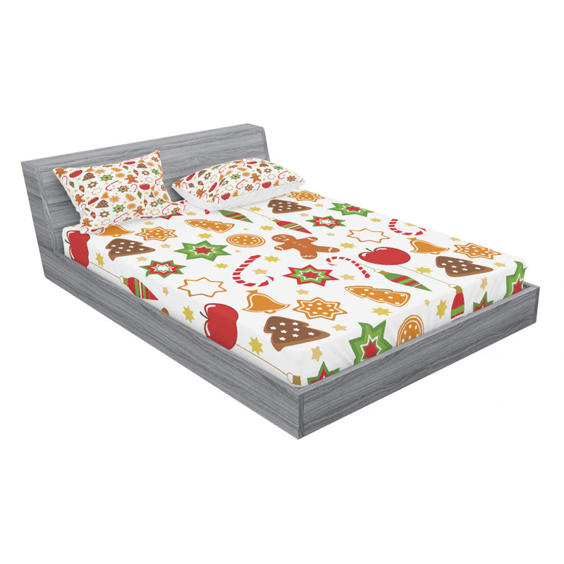 Microfiber Sheet Set, Full Sheet Set with Fitted Sheet