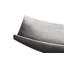 18" Rectangle Modern Slope Hammered Copper Sink in Nickel