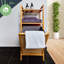 Solid Wood Bathroom Shelves