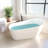 59'' x 30.75'' Soaking Acrylic Bathtub