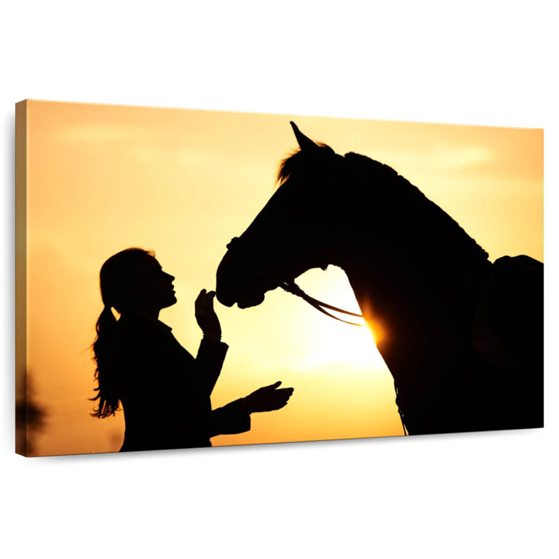 Brampt Horse And Girl