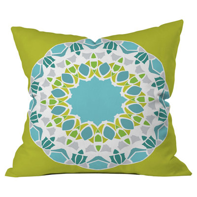 Karen Harris Mod Medallion Outdoor Throw Pillow