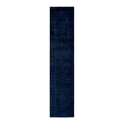 Fine Vibrance One-of-a-Kind 2' 7" X 12' 0" Hand Knotted Area Rug