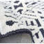 Tapis gris bohème gris ivoire Tribal Boho-2007378496