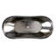 Paige 72" Copper Soaking Double Slipper Freestanding Tub with Rolled Rim - Less Drain